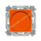 LED-диммер поворотный 2-100 Вт/ВА ABB Levit (оранжевый/дымчатый черный) - catalog