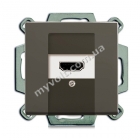 Розетка HDMI ABB Basic55 (шато черный) - catalog
