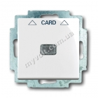 Выключатель карточный ABB Basic55 (альпийский белый) - catalog