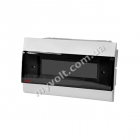 Шкаф внутренний ABB ESTETICA 12М IP41  белый/прозрачная дверь - catalog