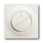 LED-диммер поворотный 2-100 Вт/ВА ABB Impuls (белый бархат) - catalog