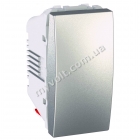 Выключатель 1-кл. проходной 10 AX (сх.6) 1 модуль Schneider Electric Unica (алюминий) - catalog