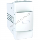 Блок для предохранителей 1 модуль Schneider Electric Unica (белый) - catalog