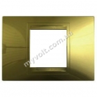 Рамка 2 модуля Schneider Electric Unica Allegro (золото) - catalog