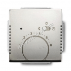 Терморегулятор с датчиком температуры ABB Pure Steel (сталь) - catalog