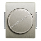LED-диммер поворотный 2-100 Вт/ВА ABB Time Arbo (серебристый металлик) - catalog
