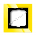 Рамка 1 пост ABB Busch-axcent (желтый) - catalog