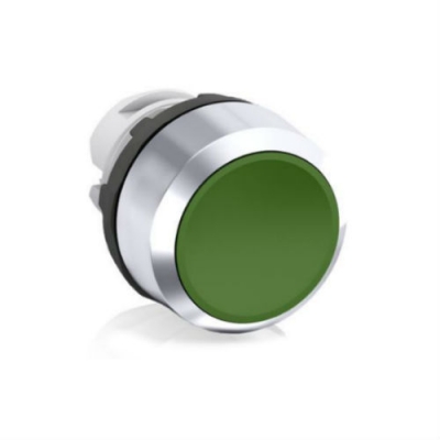 Кнопка без подсветки ABB MP1-20G зеленый