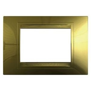 Рамка 3 модуля Schneider Electric Unica Allegro (золото)