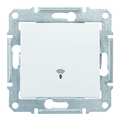 Выключатель 1-кл. кнопка ЗВОНОК Schneider Electric Sedna (белый)