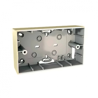 Коробка для открытого монтажа 4 модуля Schneider Electric Unica (слоновая кость)