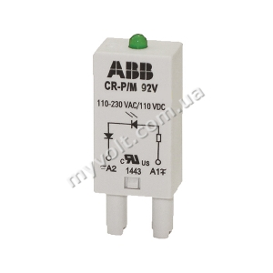 Диод плюс светодиод ABB CR-P/M92 для цокольных реле