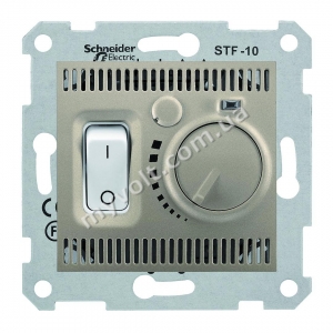 Термостат для теплого пола 10 А Schneider Electric Sedna (титан)