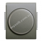 LED-диммер поворотный 2-100 Вт/ВА ABB Time (черный металлик) - catalog